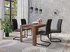 byLIVING Esstisch Nori / Moderner Küchentisch in Altholz-Optik / Mittelplatte in anthrazit / 140x80, H 75 cm Bild 2