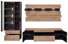 Möbel-Eins MAILAND Vitrine, Material MDF,  Artisan eichefarbig Bild 4