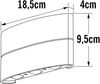 KONSTSMIDE No. 7853-370 Aussenwandleuchte Chieri 6x High Power LED 3000 K 6W Bild 5