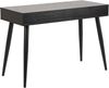 'Nete' Schreibtisch mit 3 Schubladen, schwarz, 110 x 77,1 x 50 cm Bild 4
