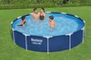 Steel Pro™ Frame Pool ohne Pumpe Ø 366 x 76 cm, dunkelblau, rund Bild 4