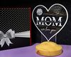 Geschenkelampe LED Nachttischlampe MOM Herz Nachtlicht Geschenke Mama Lampe zum Muttertag, LED fest integriert, Mutter, Geschenk zum Muttertag Bild 2