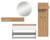 Garderoben-Set >Drive< in Weiß - 197x205x32cm (BxHxT) Bild 4