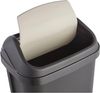 Keeeper 'Swantje' Abfalleimer mit Schwingdeckel, Anthrazit / Grau, 10 Liter Bild 4