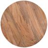 DRW Set mit 2 Beistelltischen aus Holz und Metallsockel in Natur und Beige, 60 x 60 x 47 cm Bild 4