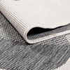 carpet city In- & Outdoor-Teppich Grau, Creme - Wendeteppich - 200x290 cm - Abstraktes Geo-Muster - Wetterbeständig für Balkon, Terrasse - Teppiche Modern Indoor Wohnzimmer, Küche Bild 4