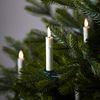 Lights4fun LED-Christbaumkerzen TruGlow® LED Baumkerzen 10er Set Bild 2