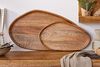 riess-ambiente Dekotablett AMAZONAS 56cm natur (Set, 2 St), Massivholz · rund · Handarbeit · Urban Jungle Bild 3