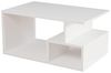 WellHome Beistelltisch Niger Weiss 90 x 54 x 42 cm Bild 1