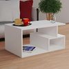 WellHome Beistelltisch Niger Weiss 90 x 54 x 42 cm Bild 4