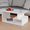 WellHome Beistelltisch Niger Weiss 90 x 54 x 42 cm Bild 5