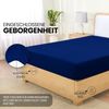 Utopia Bedding - Spannbettlaken 180x200 cm - Royal Blau - Gebürstete Polyester-Mikrofaser Spannbetttuch - 35 cm Tiefe Tasche Bild 4