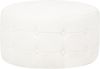 Pouf TAMPA Weiß Bouclé 55 cm 55 cm Bild 4