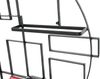 DanDiBo Weinregal Metall Schwarz Wand "Pi4" Flaschenständer Flaschenregal 80 cm Flaschenhalter Wandregal Regal Bild 4