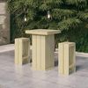 vidaXL 3-tlg. Gartenbar-Set Kiefernholz Imprägniert 3096633 Bild 2