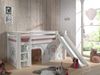 Vipack 'Pino' Spielbett weiß, inkl. Rutsche mit Vorhang 'Birdy' Bild 4