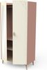 habeig Kinderkleiderschrank Kleiderschrank mit Spiegel, 187x95x52 cm Kinderzimmer Inklusive Ganzkörperspiegel Bild 4
