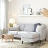 Mr. Kate Winston Wendesofa aus hellgrauem Leinen Bild 4