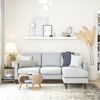 Mr. Kate Winston Wendesofa aus hellgrauem Leinen Bild 2
