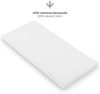 Laleni Premium Spannbettlaken 60 x 120 x 15 cm Babybett | Oeko-TEX zertifiziertes Bettlaken 60x120 Kinderbett | Kinderbettwäsche 60x120 aus 100% Baumwolle | Spannbettlaken 60x120 Baby in Weiß Bild 4