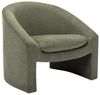 Vente-unique - OSSANA Sofa and armchair set Stoff Grün - B 74 cm x H 74 cm x L 137 cm83 cm Bild 4