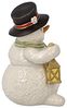 Goebel Figur Schneemann Heller Winterabend, Dekofigur, Steingut, Bunt, 11. 5 cm, 66703971 Bild 4