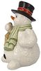 Goebel Figur Schneemann Heller Winterabend, Dekofigur, Steingut, Bunt, 11. 5 cm, 66703971 Bild 2