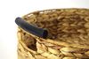 Kobolo Tablett Serviertablett 2er Set Rund mit Griffen, Wasserhyazinthe Bild 2
