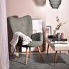 MEUBLE COSY Lehnstühle Vintager Retro Sessel Polstersessel Stoff Lounge Sessel Clubsessel Fernsehsessel Bild 2