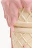 Kare Design Sitzhocker Ice Cream, Pink, Ø37 cm, EIS-Motiv, Waffel, 110kg Belastbarkeit, Hocker, Dekoobjekt, Wohnzimmer Bild 5