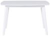 Esstisch weiß 120/160x80 cm ausziehbar SANFORD Bild 5