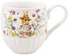 Villeroy & Boch Vorteilset 6 Stück Spring Fantasy Becher mit Henkel, Familie grün,weiß Premium Porcelain 1486444861 Bild 2