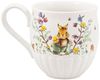 Villeroy & Boch Vorteilset 6 Stück Spring Fantasy Becher mit Henkel, Familie grün,weiß Premium Porcelain 1486444861 Bild 3