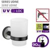 WENKO Zahnputzbecher UV-Loc® Udine, befestigen ohne Bohren mit innovativem Klebesystem Bild 2
