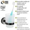 WENKO Zahnputzbecher UV-Loc® Udine, befestigen ohne Bohren mit innovativem Klebesystem Bild 5
