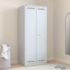 Bisley Garderobenschrank LIGHT, Allzweckschrank 400, Farbe lichtgrau Bild 2