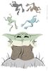 Komar Wandtattoo Star Wars The Mandalorian Grogu Enchanted Frogs (1 St), Künstler: Disney, 50 x 70 cm (Breite x Höhe) - Kinderzimmer, Wandsticker Bild 2