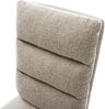 Drehstuhl Pela-Flex Webstoff Soft Beige Kreuzgestell breit Schwarz 360° drehbar Wippfunktion Taschenfederkern Bild 5