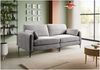 Sofa 3,5 Sitzer B/H/T: 225 x 92 x 97 cm in Hellgrau Bild 2