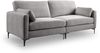 Sofa 3,5 Sitzer B/H/T: 225 x 92 x 97 cm in Hellgrau Bild 1