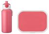 Mepal 'Campus' Lunch-Set mit Pop-up Trinkflasche & Lunch Box, Kunststoff Pink, 400 ml / 750 ml Bild 1