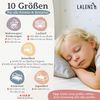 Laleni 2er-Set Spannbettlaken Babybett Kinderbett 70x140 cm - Oeko-Tex Zertifiziert, 100% Baumwolle, atmungsaktives Spannbetttuch Jersey Baby, 135 g/m², weiß Bild 2