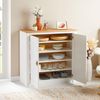IDIMEX Kommode BOLTON, Kommode aus Kiefer mit 2 Türen Schrank aus Massivholz mit Muschelgriff Bild 5