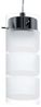 LED Pendelleuchte, Glas teilsatiniert, H 110 cm Bild 4