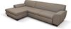 DOMO Collection Nika Eckcouch in L-Form, Sofa Eckgarnitur, Moderne Polsterecke, Ecksofa, braun, 277 x 156 x 78 cm Bild 4