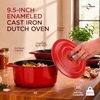 Küchenprofi Bratentopf rund | 24 cm classic red Bild 2