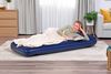 Bestway 'Blue Horizon' Single-Luftbett mit integrierter Fußpumpe, blau, 185 x 76 x 28 cm Bild 3