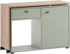 SCHILDMEYER Schreibtisch Bürotisch Regal Computertisch Tiny Working Pistazie Bild 4