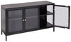 Sideboard NEWPORT Metall 115 cm 35 cm Schwarz Bild 5