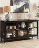 Sideboard NEWPORT Metall 115 cm 35 cm Schwarz Bild 2